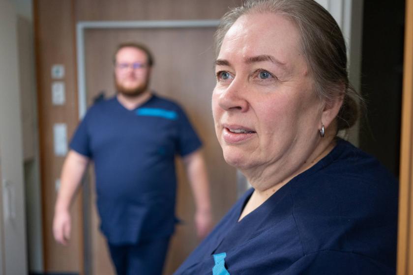 Kim Lindström ja Pia Ellis