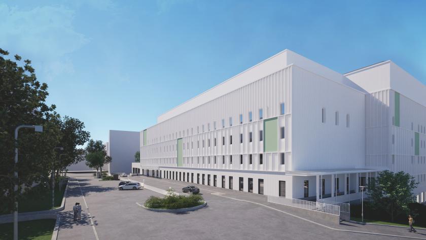 Havainnekuva Salvia-rakennuksesta