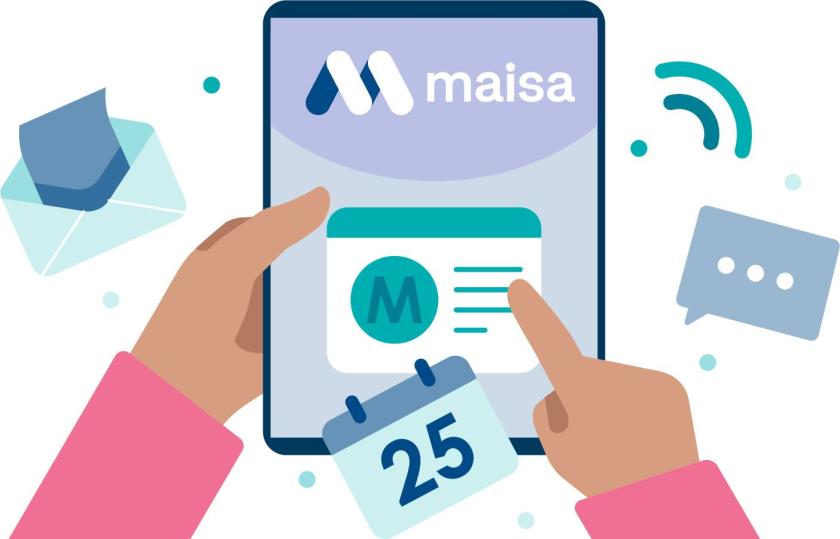 Kuvituskuva Maisan käytöstä