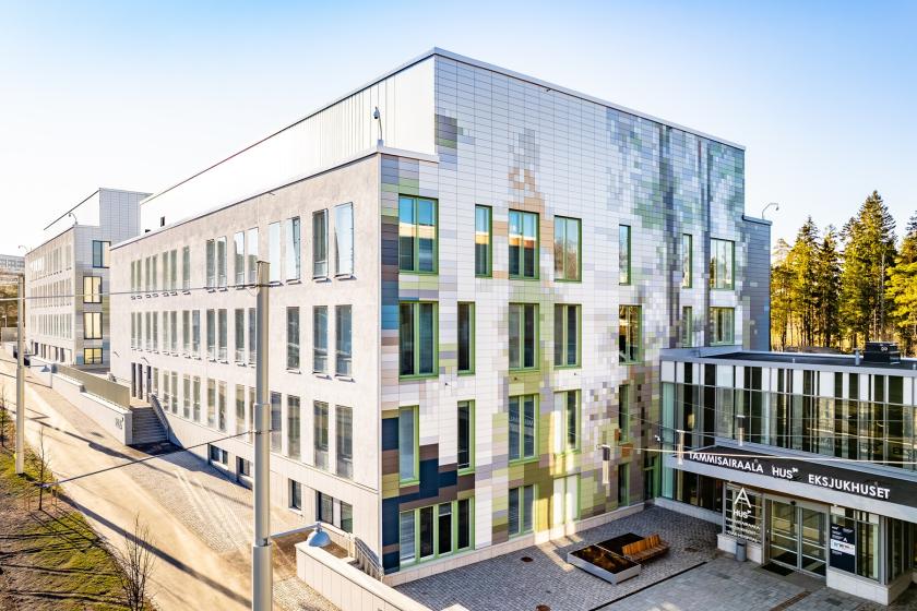 Tammisairaalan pääsisäänkäynti