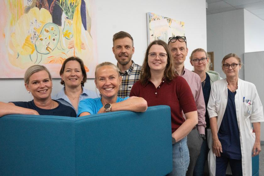 Ryhmäkuva STEPCARE-tutkimusryhmästä