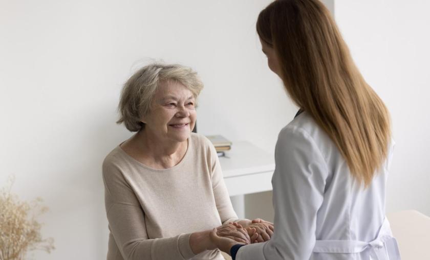 Geriatrinen potilas hoitotilanne