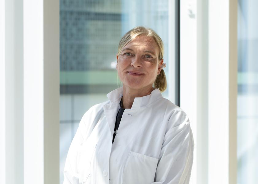 Marjo Kivelä-Rajamäki, an infectious diseases specialist at HUS Inflammation Center.