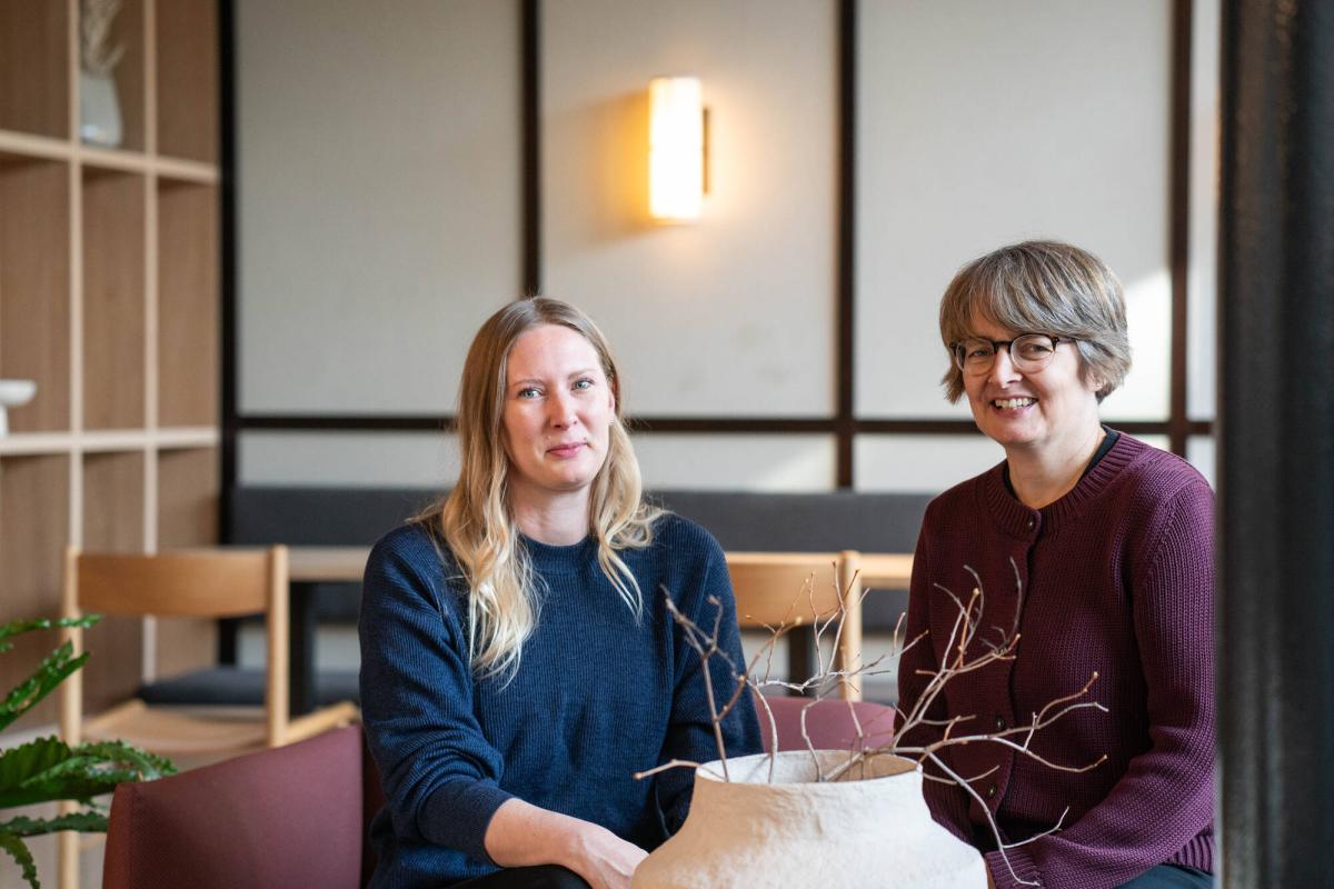 Outi Vuori ja Eeva-Liisa Kallio