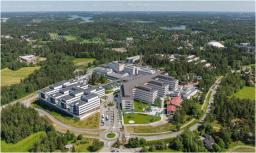 Havainnekuva Jorvin uudesta osastorakennuksesta