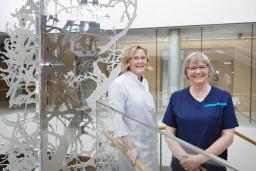 Tiina Saarto ja Riikka Rajala