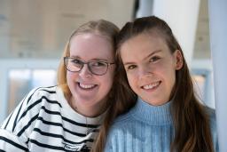 Meeri Matilainen ja Elli Malinen