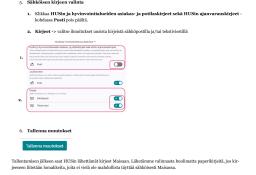 Kuvallinen ohje paperipostista luopumiseen Maisassa