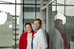 Carita Lehto ja Tuomas Lähdeoja