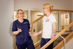 Anna-Maija Ronkainen ja Suvi Kastikainen