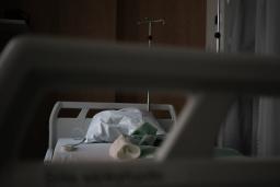 Kuvituskuva: Tyhjä sairaalasänky