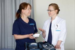 Katri Kauppinen ja Riikka Räty